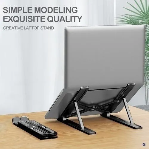 Foldable Height Adjustable Metal Laptop Stand – photo 4