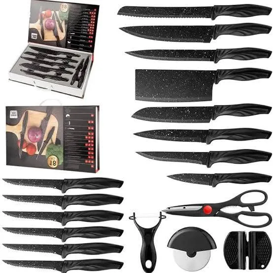 18PCS Granite Kitchen Knife Set – photo 3
