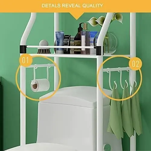 3-Tier Over Toilet Storage Rack – photo 3