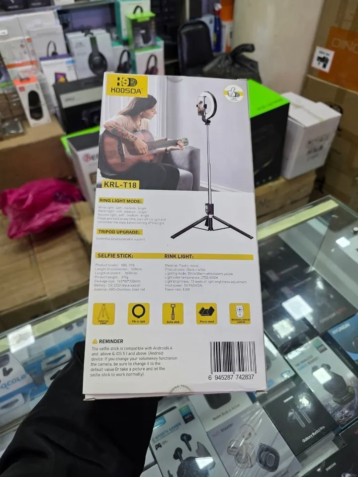 KOOSDA KRL-T18 Selfie Stick Tripod – photo 3