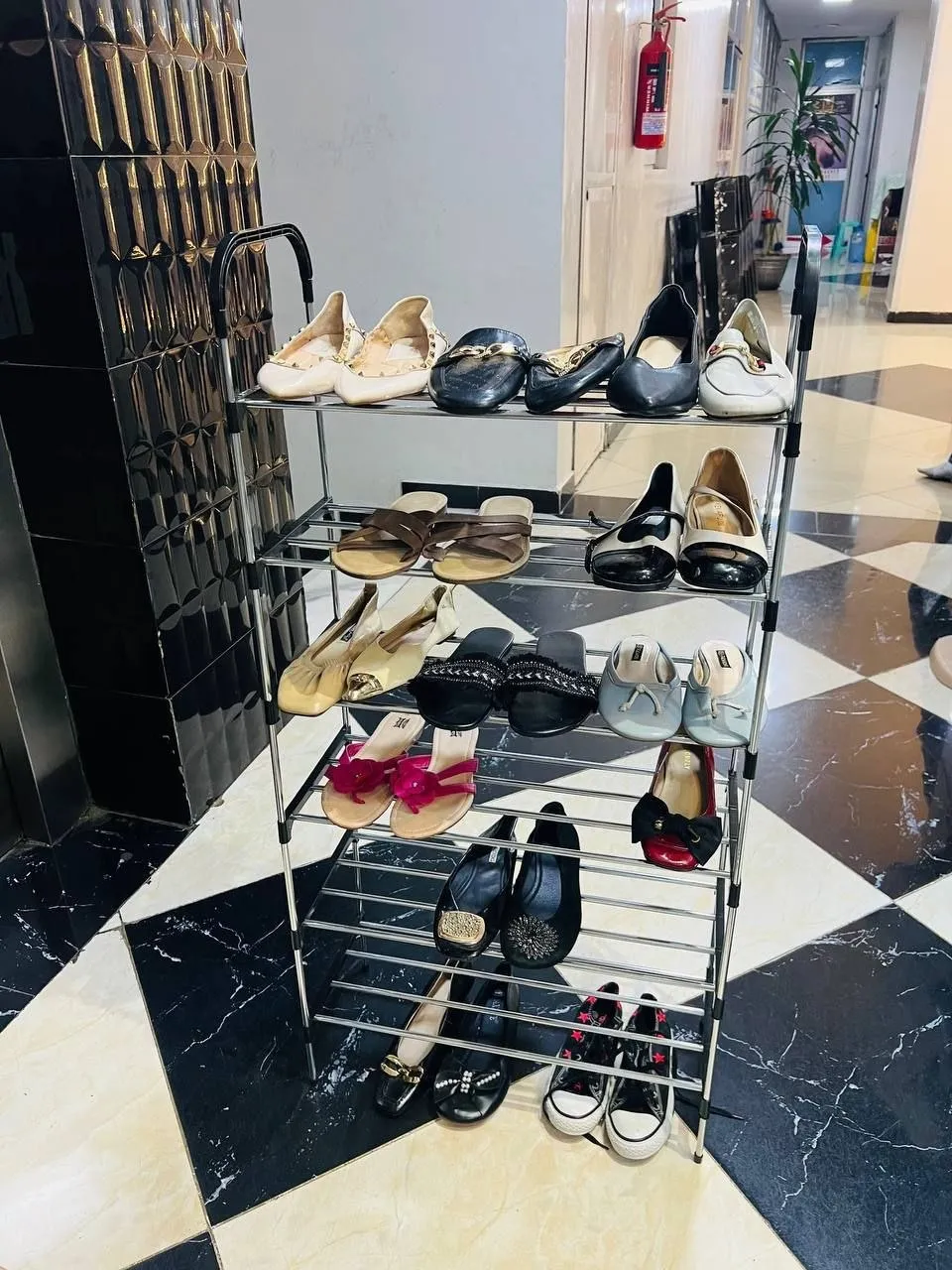 Stainless Steel Shoes Rack – photo 3