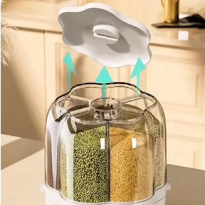 Rotating Grain Storage Dispenser 7L – photo 3