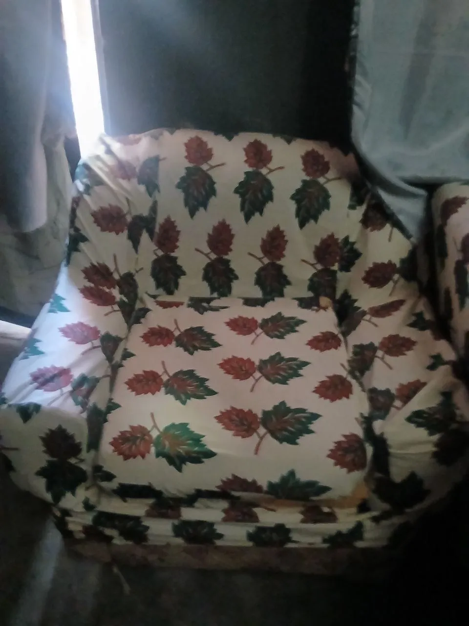 Floral Fabric Sofa Set – photo 3