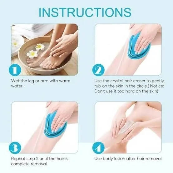 Painless Reusable Hair Removal Exfoliator – photo 3