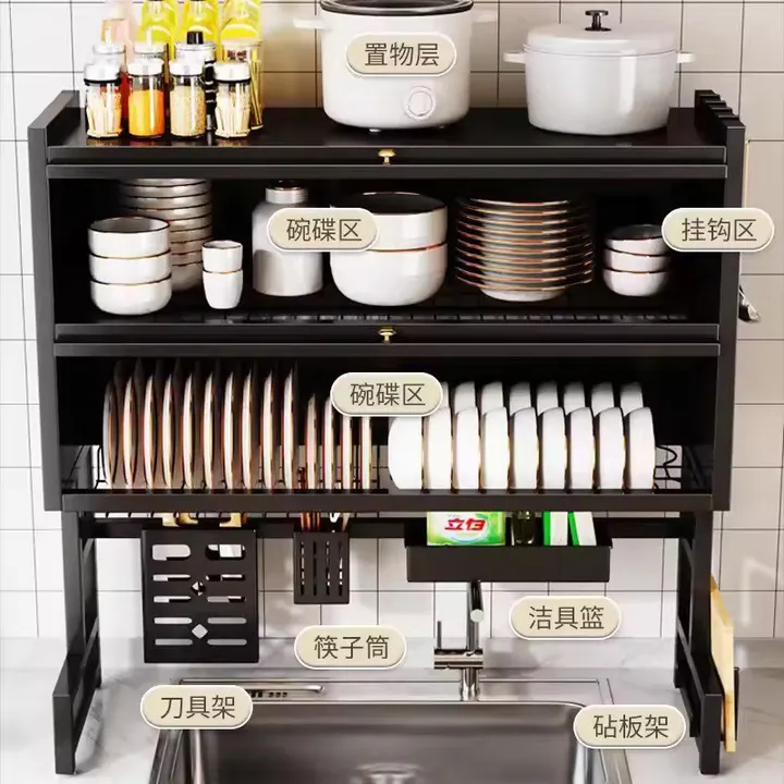 Over Sink Kitchen Utensils Storage Rack – photo 3