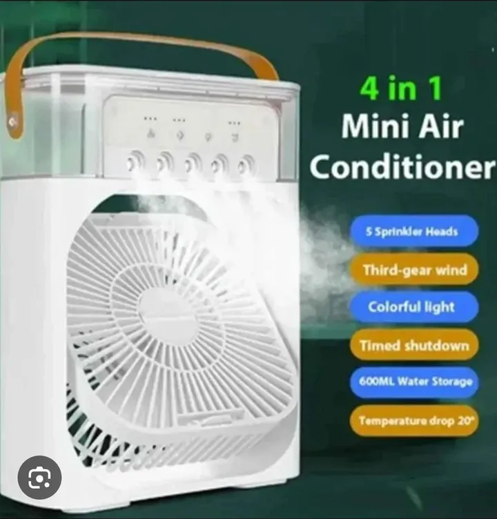 Mini Cooling Fan with Mist – photo 4