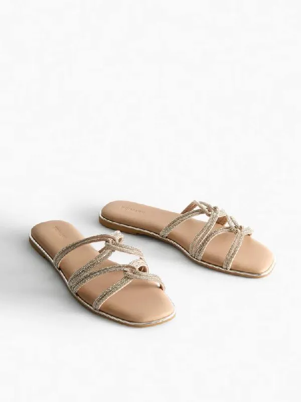 Primark Embellished Woven Sandals – photo 3