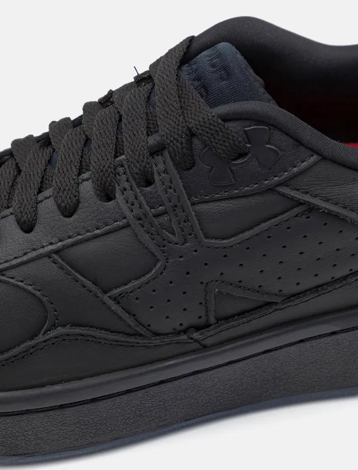 Under Armour Black Leather Sneakers – photo 5