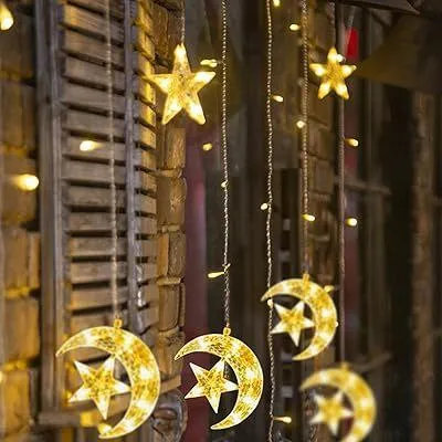 Ramadan Moon Star String Lights – photo 3