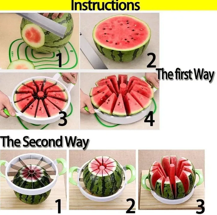 Stainless Steel Watermelon Cutter – photo 4