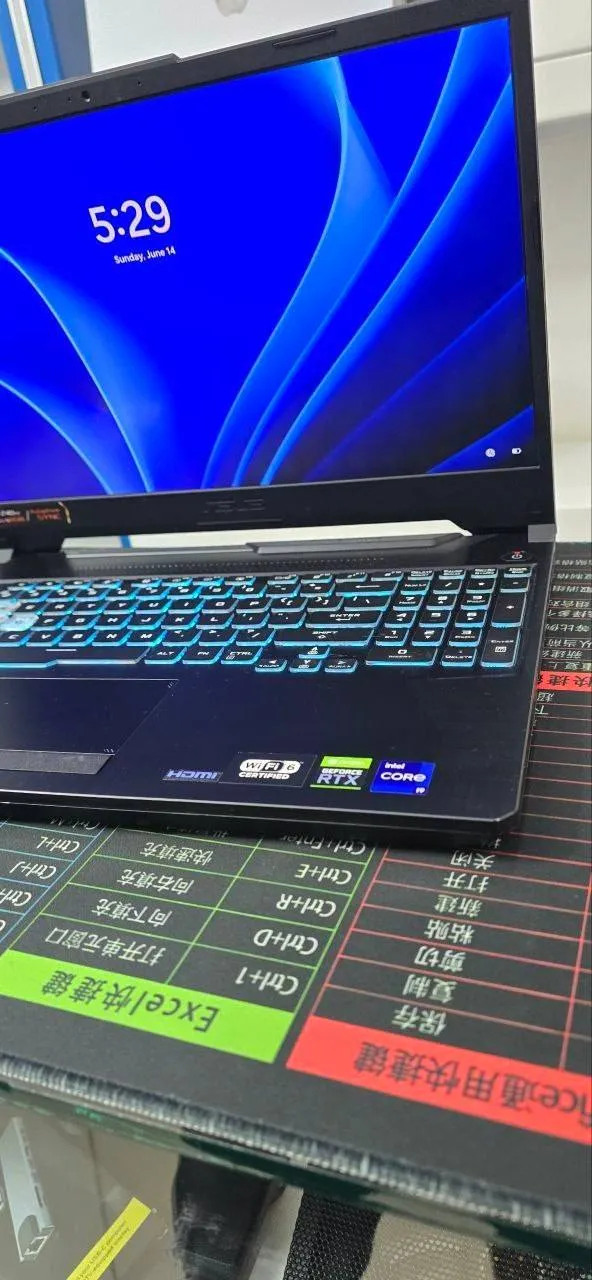 Asus TUF F15 i9 RTX 3060 Laptop – photo 4