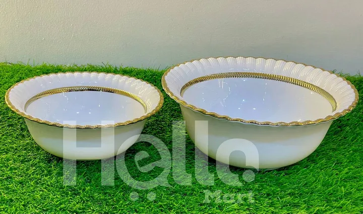 Large Decorative Serving Bowls 2 Pcs – photo 3