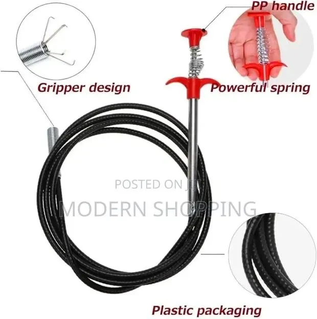 Long Sewer Cleaning Wire Spring – photo 4