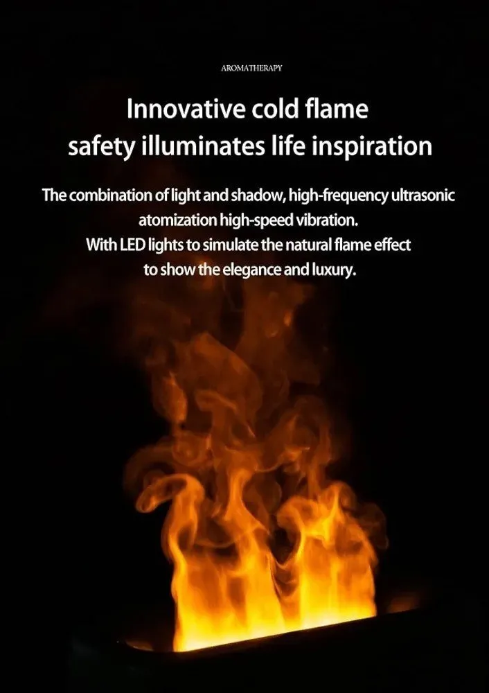 Flame Aroma Diffuser Humidifier – photo 3