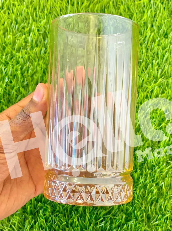 Quality Decorative Glass Tumblers 6-Piece – photo 3