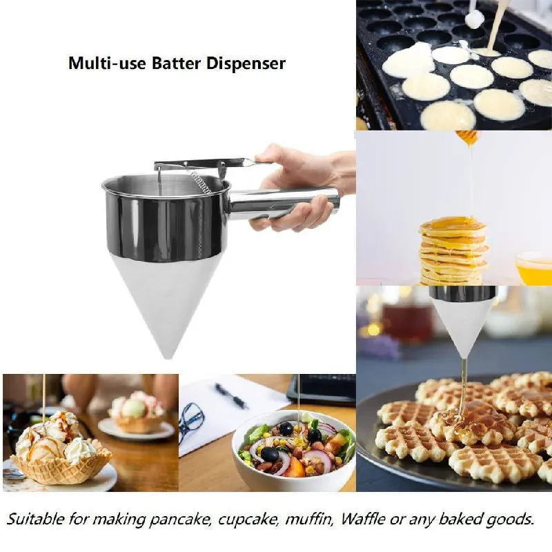 Stainless Steel Cupcake Funnel Dispenser – photo 5