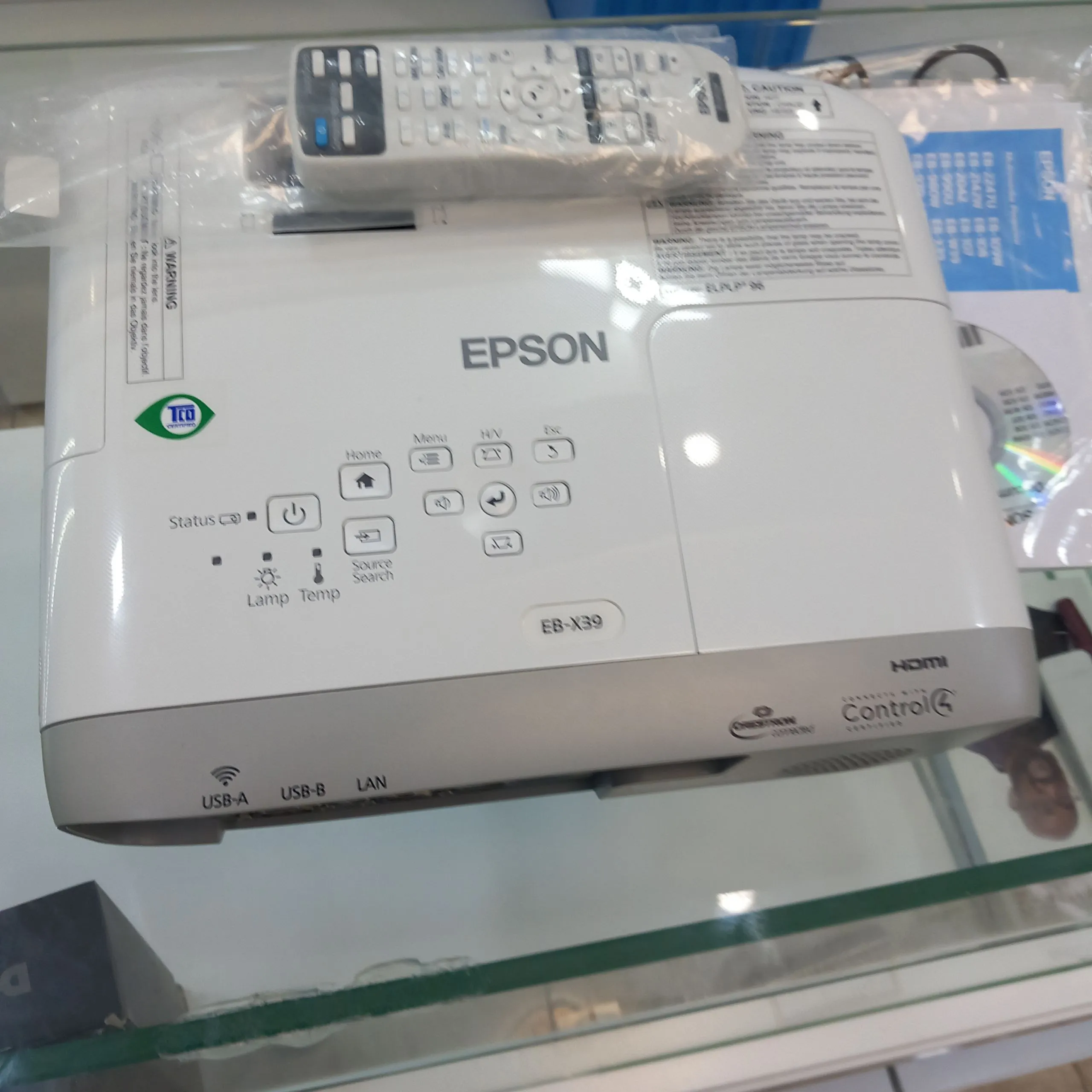 Brand New Epson EB-X39 Projector – photo 3