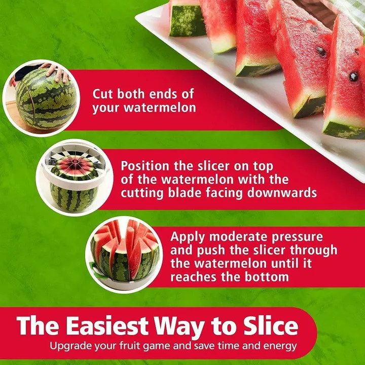 Stainless Steel Watermelon Cutter – photo 5