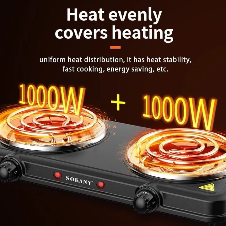 Sokany Double Hot Plate 2000W – photo 3