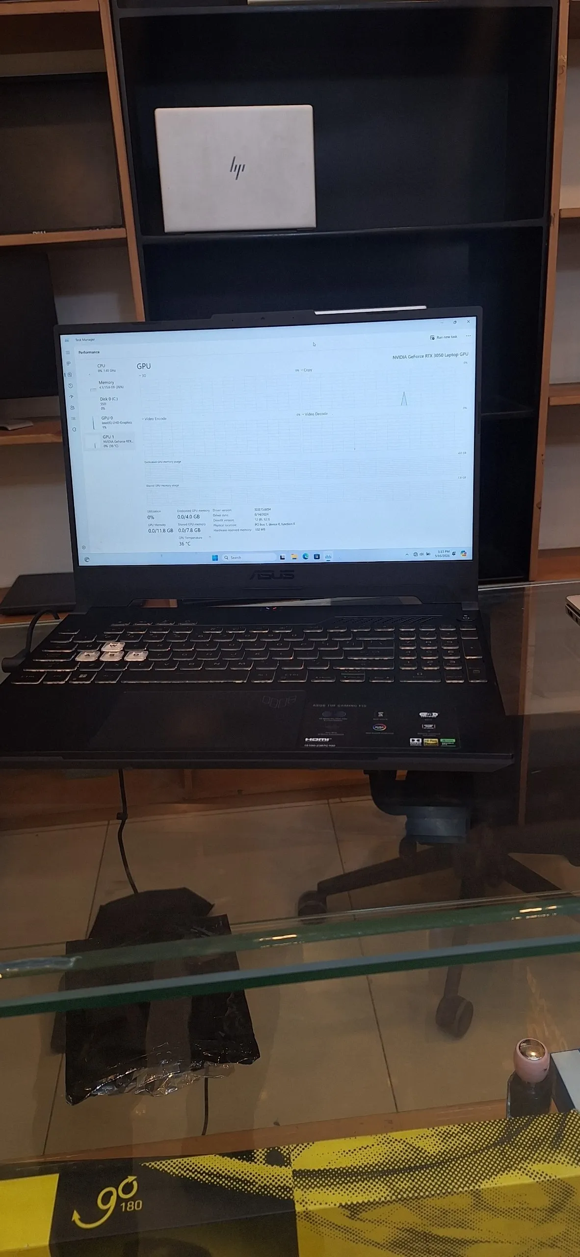 ASUS TUF Gaming F15 FX507ZC4 – photo 4