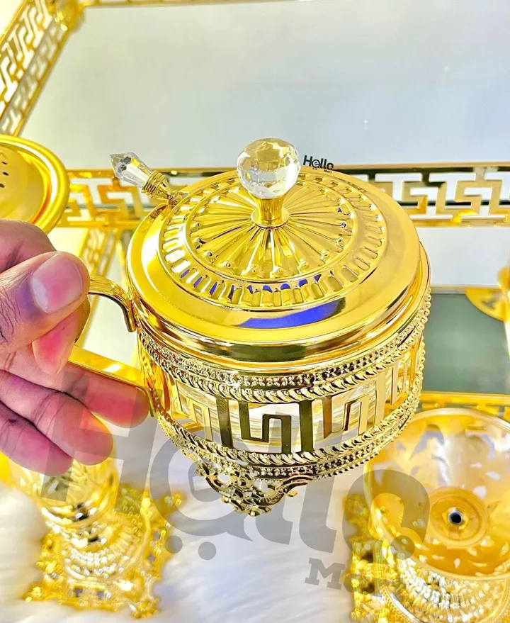 Coffee Rekebot Set with Jebena Holder – photo 4