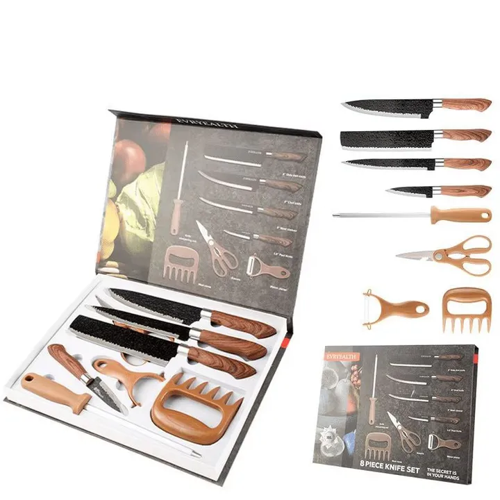 8pcs Complete Kitchen Knife Set – photo 3