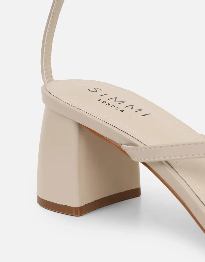 SIMMI London Mandy Stone Heeled Sandals – photo 3