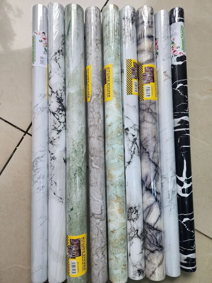 Marble Pattern Self Adhesive Wall Sticker – photo 6