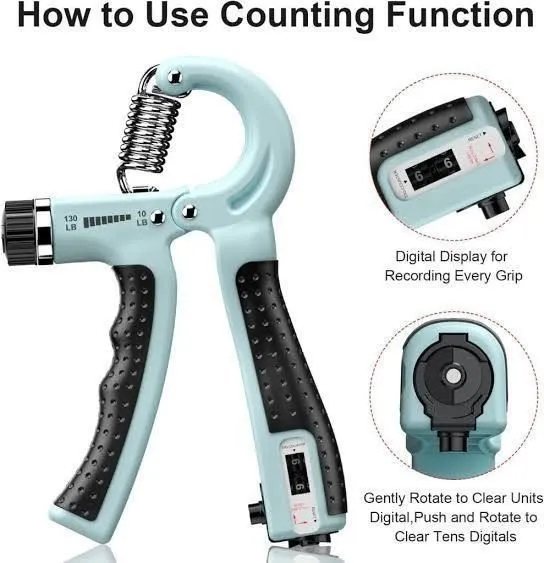 Adjustable Hand Grip Strengthener 60kg – photo 4