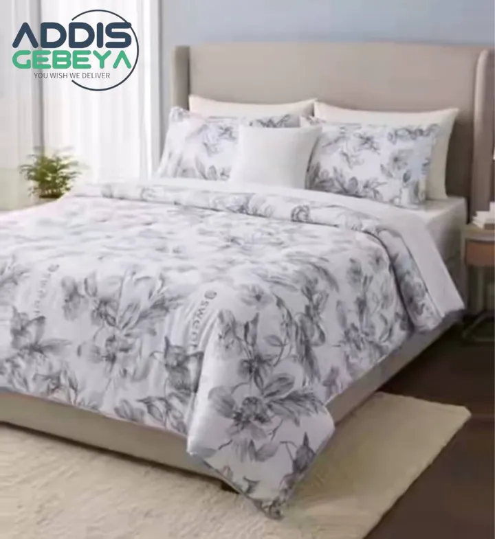 White Cotton Comfort Bedding Set – photo 3