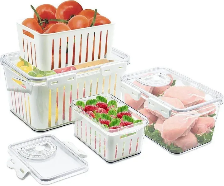 4-Piece Refrigerator Storage Box – photo 6