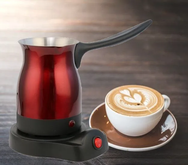 Stainless Steel Electric Coffee Maker – photo 3