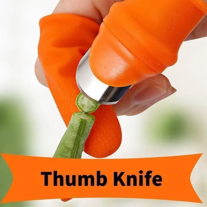 Thumb Knife Vegetable Cutter – photo 7