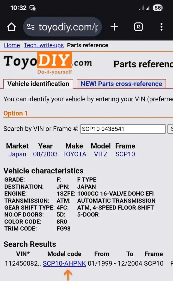 Toyota Vitz 2004 Automatic – photo 9