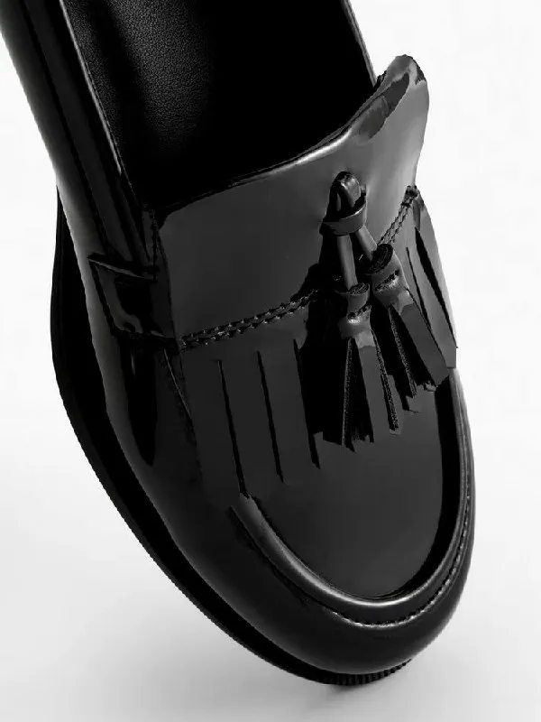 Primark Wide Fit Patent Loafers – photo 3