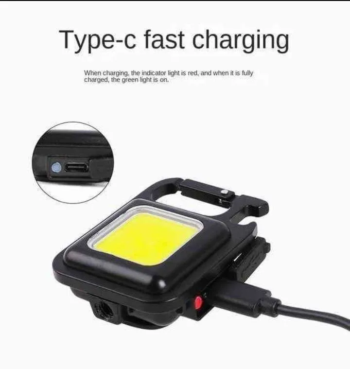 Rechargeable Mini LED Keychain Light – photo 3
