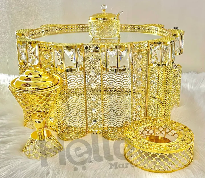 Golden Coffee Rekebot Set with Accessories – photo 3