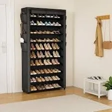 9-Tier Fabric Shoe Rack – photo 5