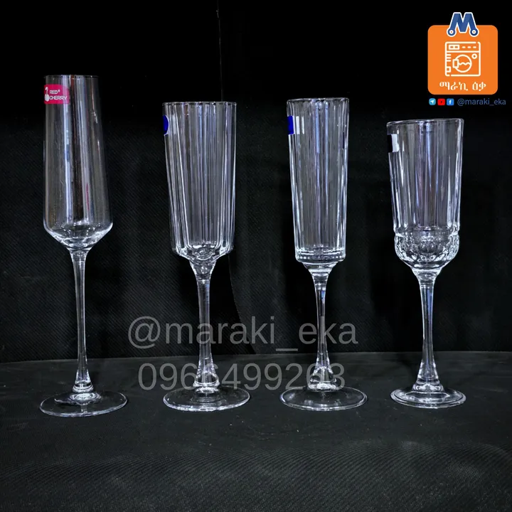 6-Piece Champagne Flutes Glass Set – photo 3