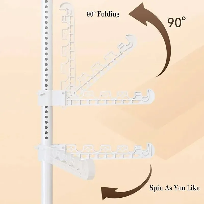Telescopic Floor to Ceiling Cloth Drying Pole – photo 7
