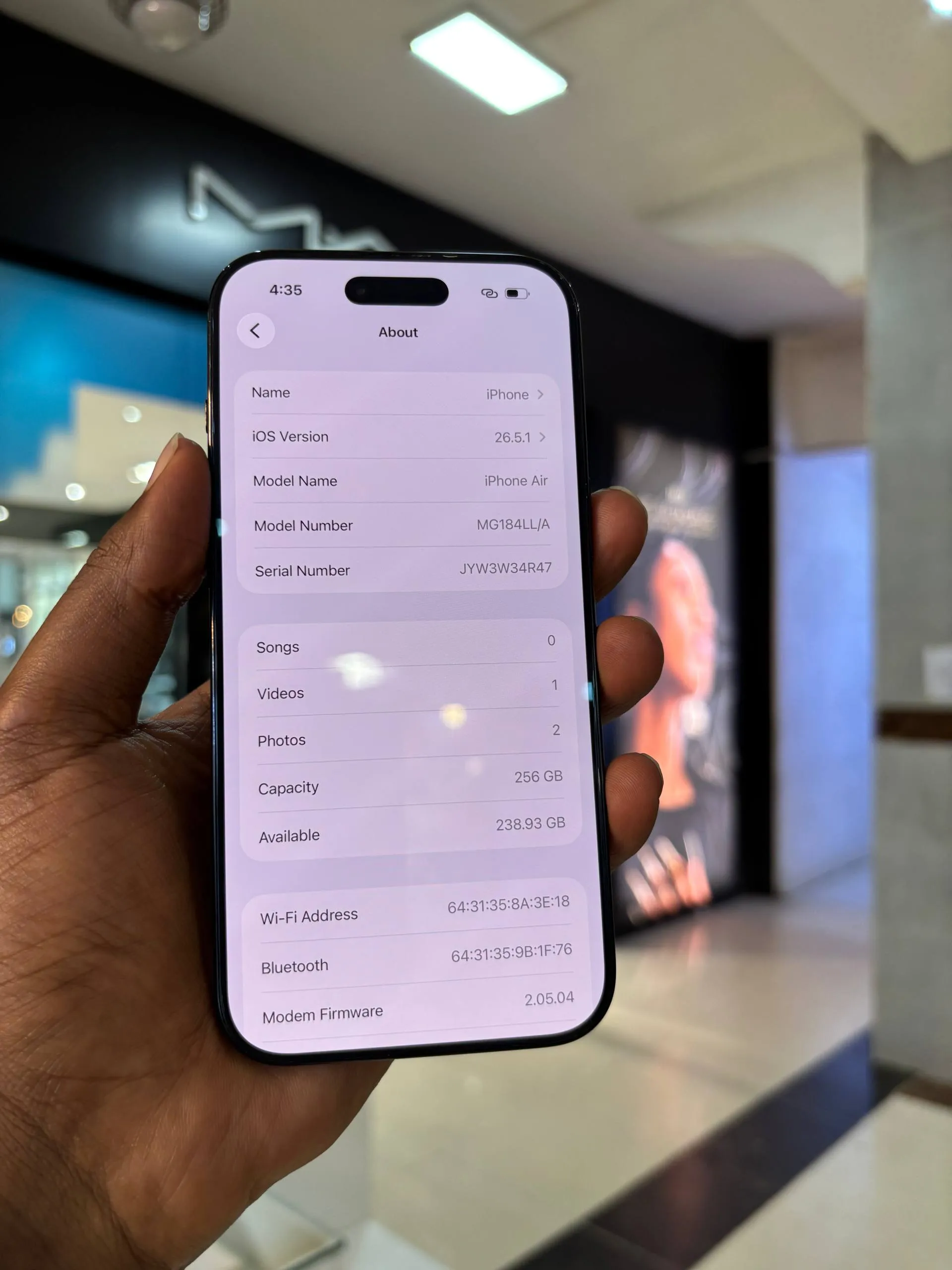 iPhone 17 Air 256GB – photo 3