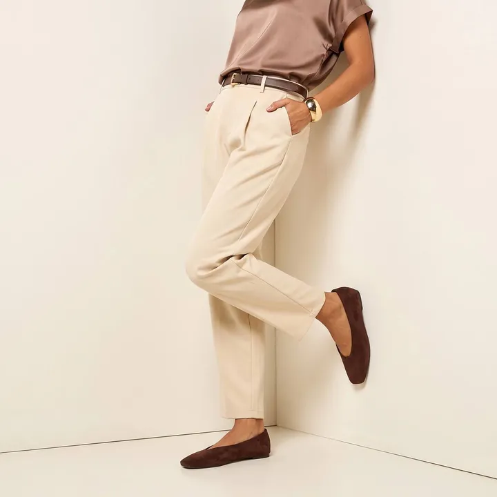 MAX Brown Slip On Ballerina – photo 4
