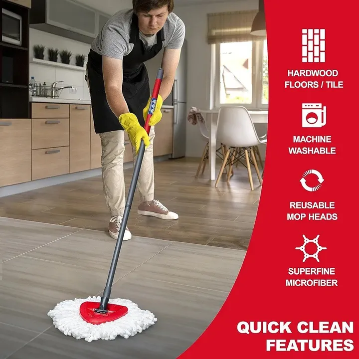 Magic Spin Mop 360 Microfiber Mop – photo 3