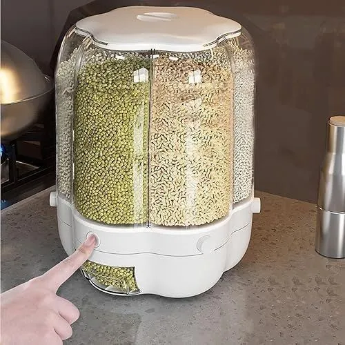 360° Rotating Grain Storage Dispenser – photo 4