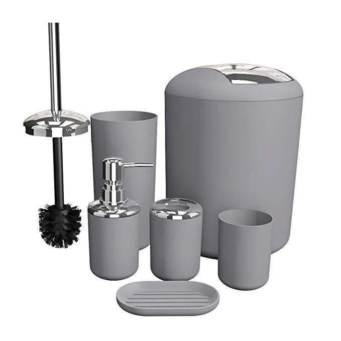 6 Piece Bathroom Accessory Set – photo 3