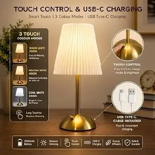 Rechargeable Crystal Table Lamp – photo 3