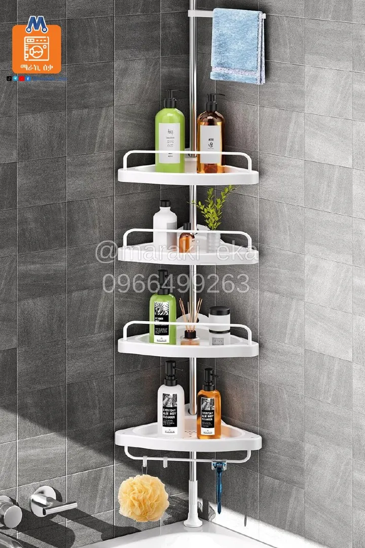 Adjustable Bathroom Corner Shelf – photo 3