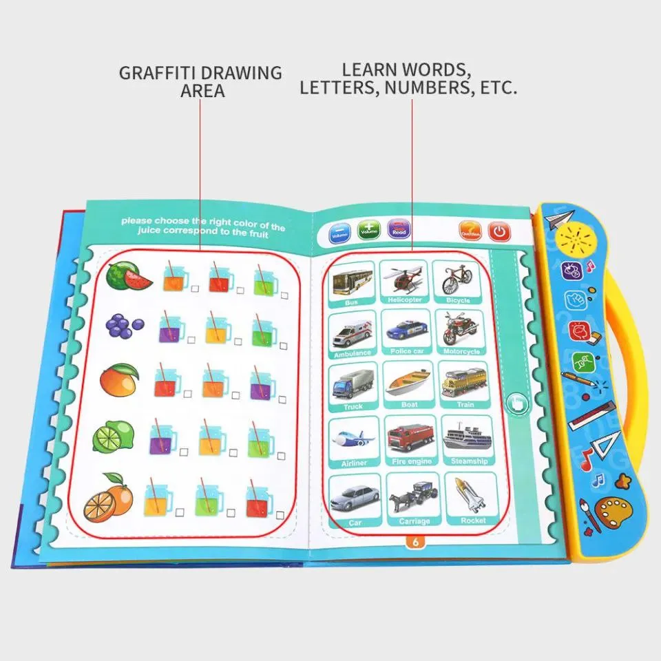 Intelligent Musical E-Book Kids Learning Toy – photo 9