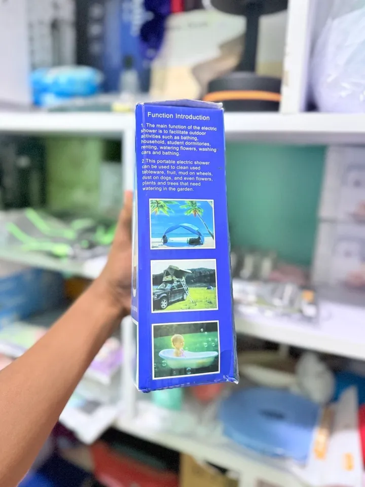 Portable Outdoor Camping Shower Pump – photo 3