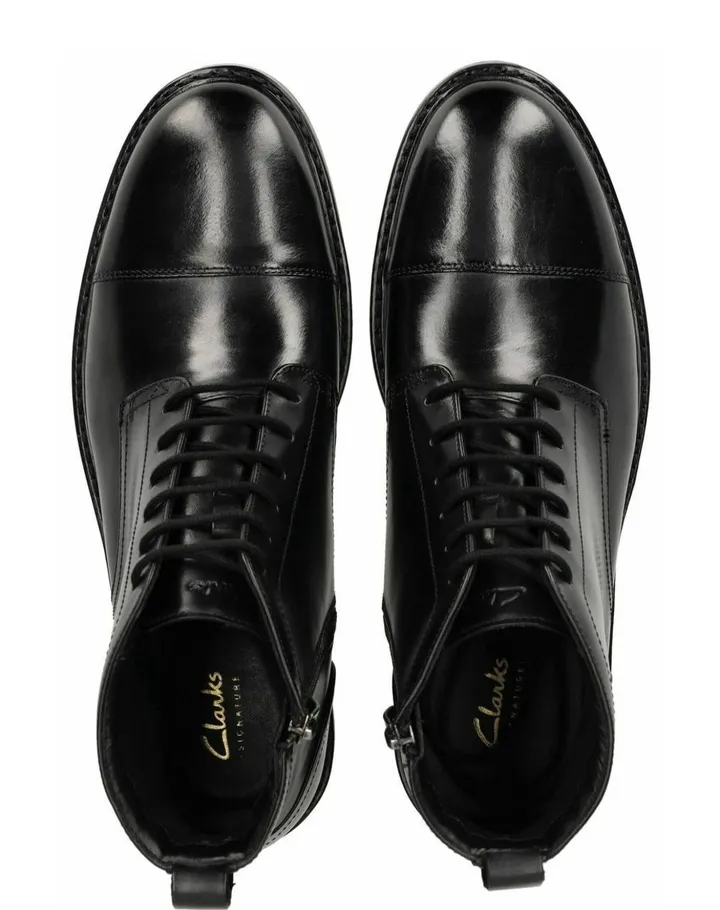 Clarks Black Leather Boots – photo 5